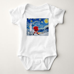 Santa Claus is coming Baby Strampler