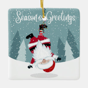 Santa Claus Keramikornament