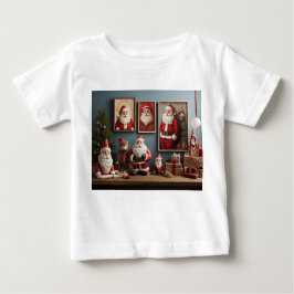 Santa-Claus-Kinder in Shirt