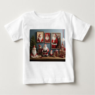 Santa-Claus-Kinder in Shirt