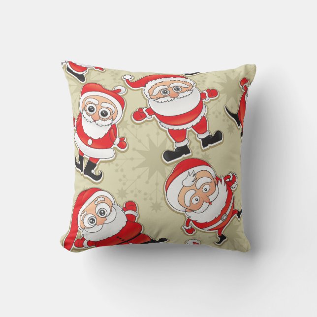 Santa Claus Kissen (Vorderseite)
