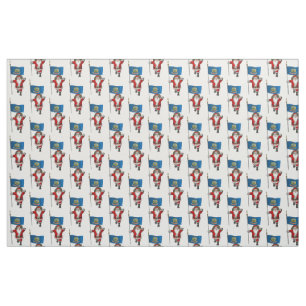 Santa Claus kommt nach Idaho Stoff