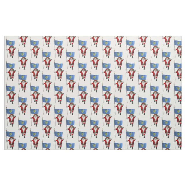 Santa Claus kommt nach Oregon Stoff (Fat Quarter (45,7 x 55,9 cm))