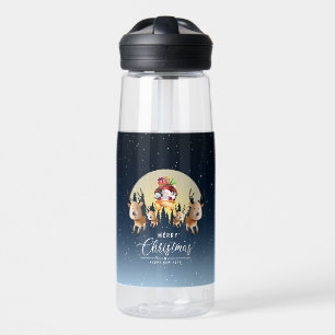 Santa Claus kommt Wasserflasche Trinkflasche