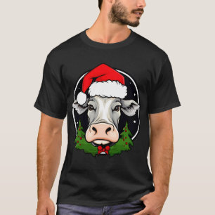 Santa Claus Kuh T-Shirt