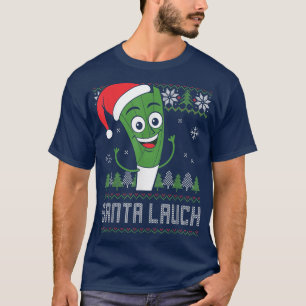 Santa Claus Lauch Meme Santa Ugly Weihnachtssüß T-Shirt
