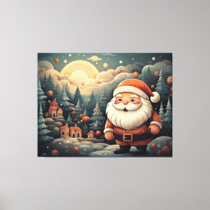 Santa Claus Leinwanddruck