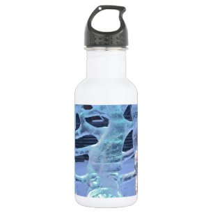 Santa Claus lustige Weihnachtsfeiertage Trinkflasche