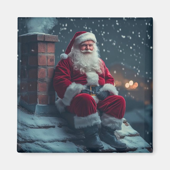 Santa Claus Magnet (Vorne)
