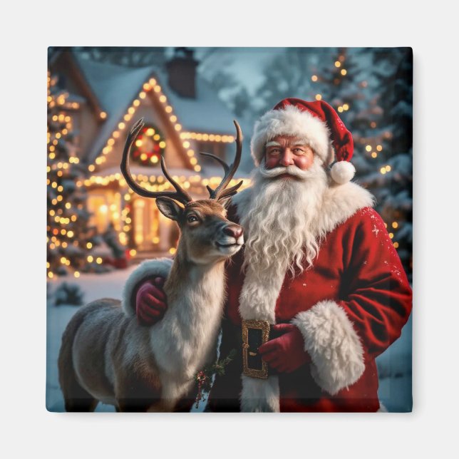 Santa Claus Magnet (Vorne)