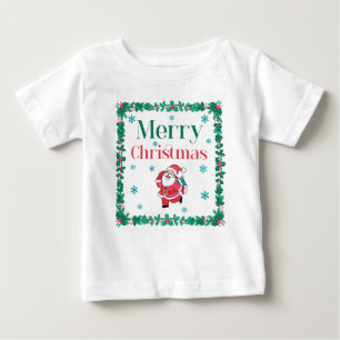 Santa Claus Merry Christmas Baby T-shirt