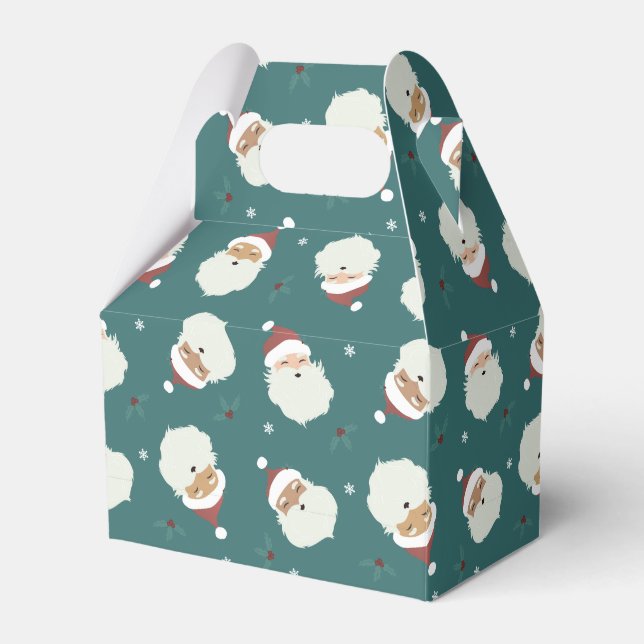 Santa Claus Merry Christmas Geschenkschachtel (Vorderseite)