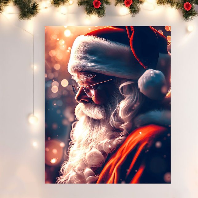 Santa Claus Merry Christmas Poster (Von Creator hochgeladen)