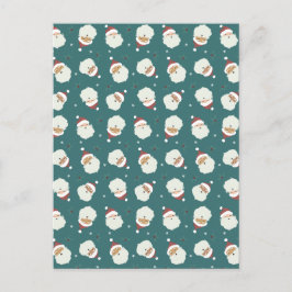 Santa Claus Merry Christmas Postkarte