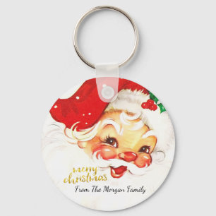 Santa Claus Merry Christmas Schlüsselanhänger