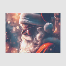 Santa Claus Merry Christmas Seidenpapier