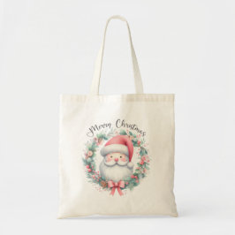 Santa Claus Merry Christmas Tote Bag Tragetasche