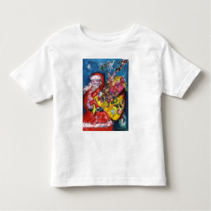 SANTA CLAUS MIT GIFTS KLEINKIND T-SHIRT
