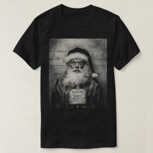 Santa Claus-Mugshot: Die unartige Liste ging schie T-Shirt