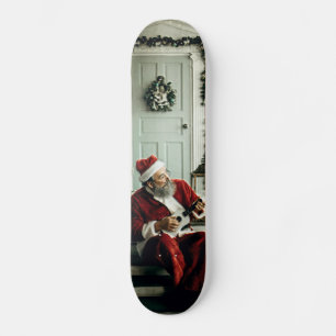 Santa Claus Musik Skateboard