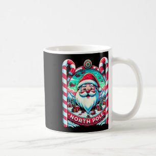 Santa Claus North Pole Frohe Weihnachtsfest Xma Kaffeetasse