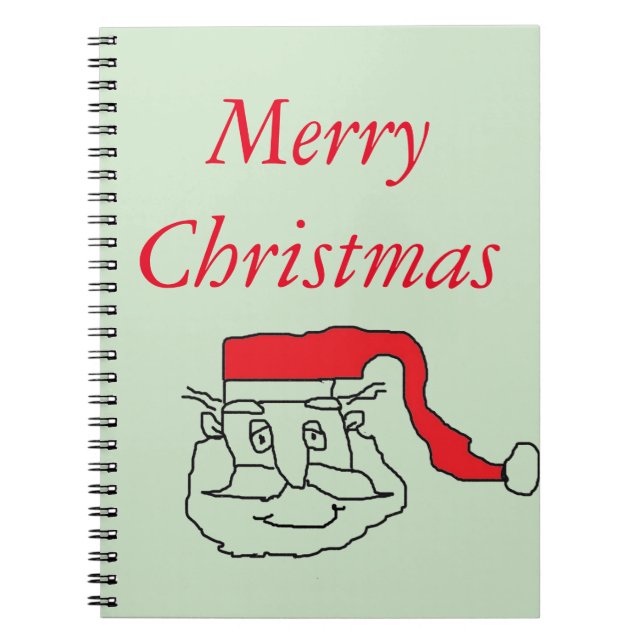Santa Claus Notizblock (Vorderseite)