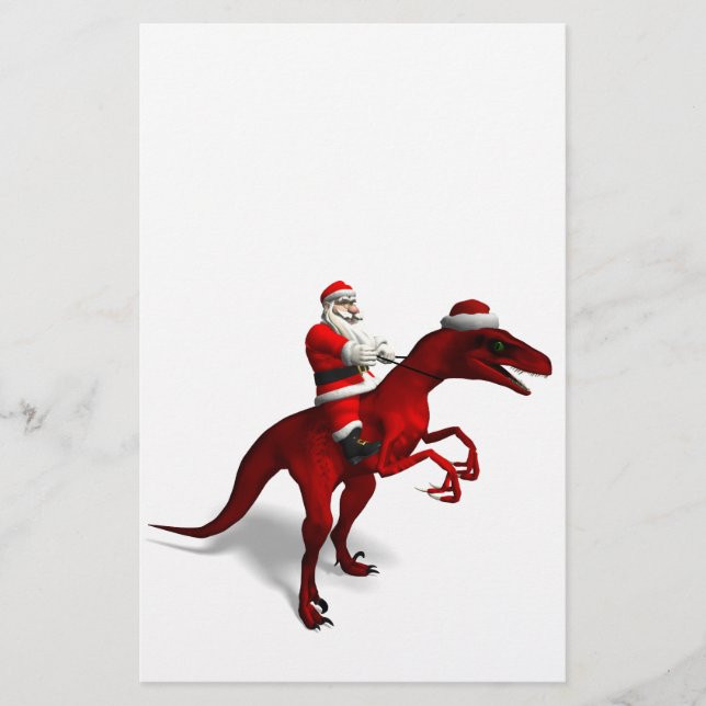 Santa Claus on Dino (Vorderseite)