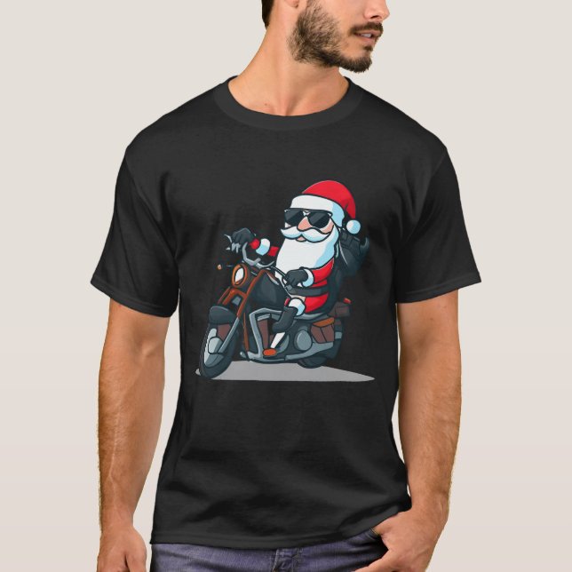 santa claus on the road family T-Shirt (Vorderseite)