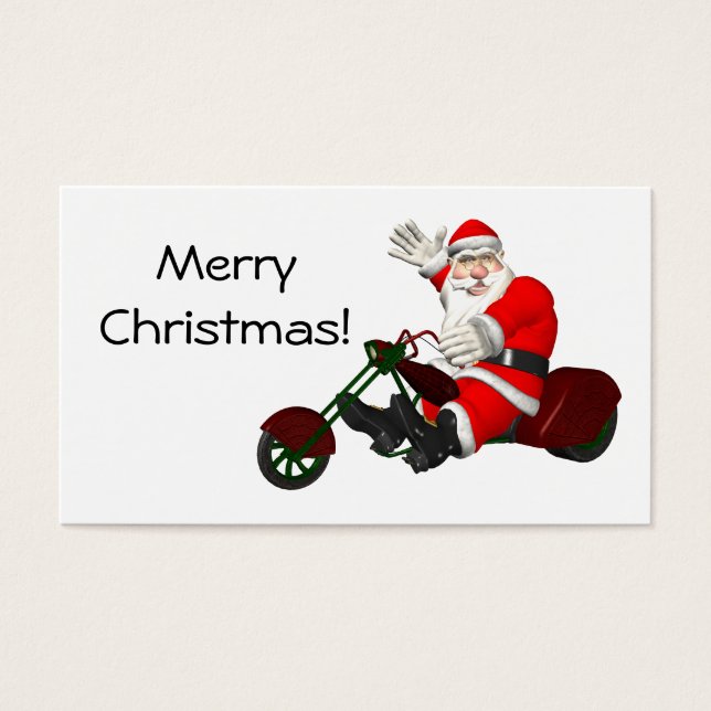 Santa Claus on Trike (Vorderseite)