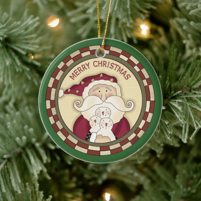 Santa Claus Ornament (Baum)