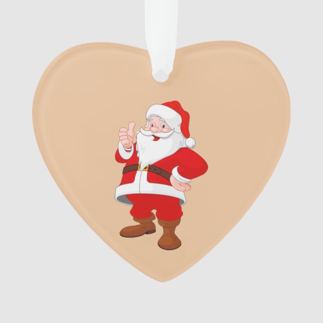 Santa Claus Ornament (Vorderseite)