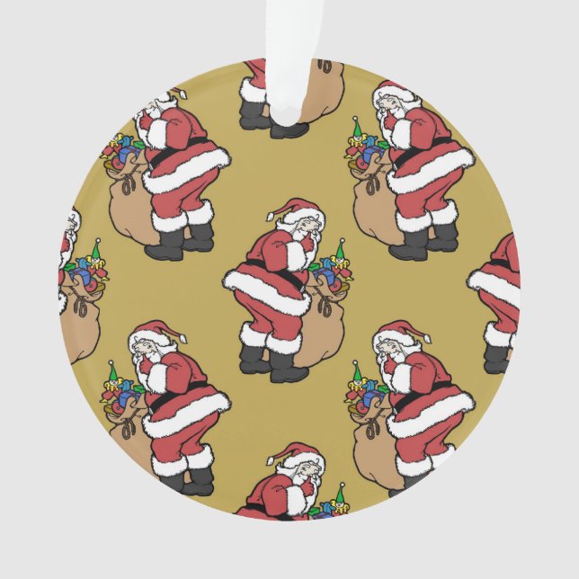 Santa Claus Ornament (Vorderseite)