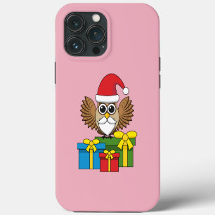 Santa Claus Owl mit Geschenken Case-Mate iPhone Hülle
