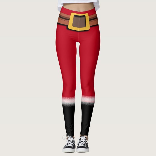 Santa CLaus Pants Leggings (Vorderseite)