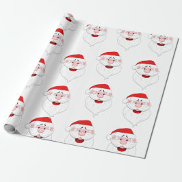 Santa Claus Pattern Geschenkpapier