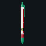 Santa Claus Pen Kugelschreiber<br><div class="desc">Funny Weihnachtsgebäck - oder wählen / Fügen Sie Ihren einzigartigen Text / Name / Farbe - Make Your Special Pen Geschenk - Neu vergrössern und verschieben oder entfernen und fügen Sie Elemente / Text mit Anpassungs-Tool ! Design von MIGNED. Bitte schauen Sie sich meine anderen Projekte an. Sie können meine...</div>
