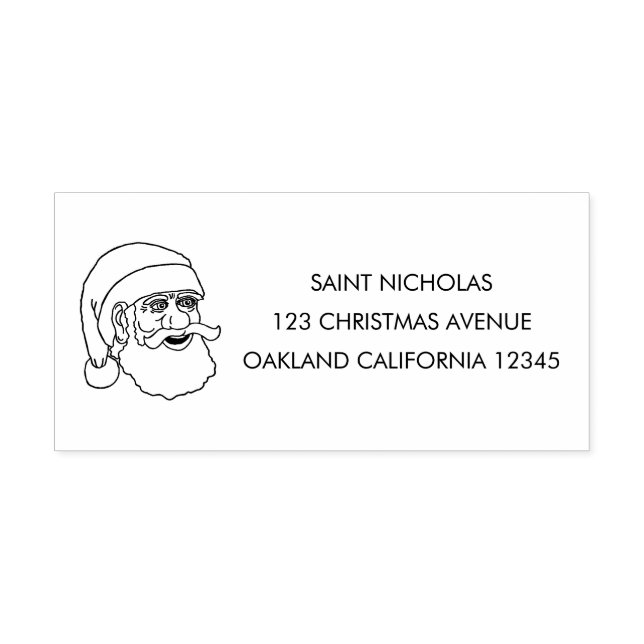 Santa Claus Permastempel (Design)