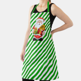 Santa Claus Personalize Name Christmas Geschenk Schürze