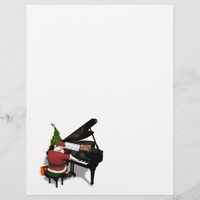 Santa Claus Piano (Vorderseite)
