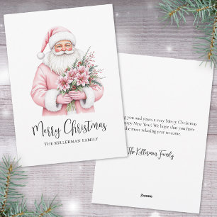 Santa Claus Pink Weihnachten