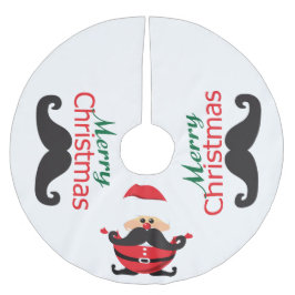 Santa Claus Polyester Weihnachtsbaumdecke