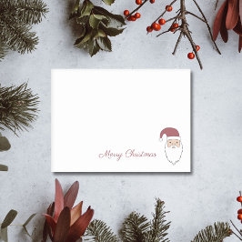 Santa Claus Post-it Klebezettel