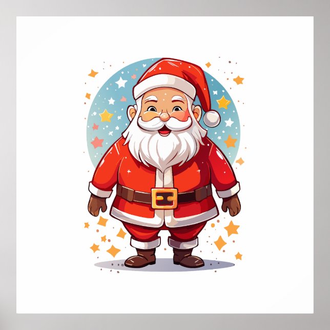 Santa Claus Poster (Vorne)