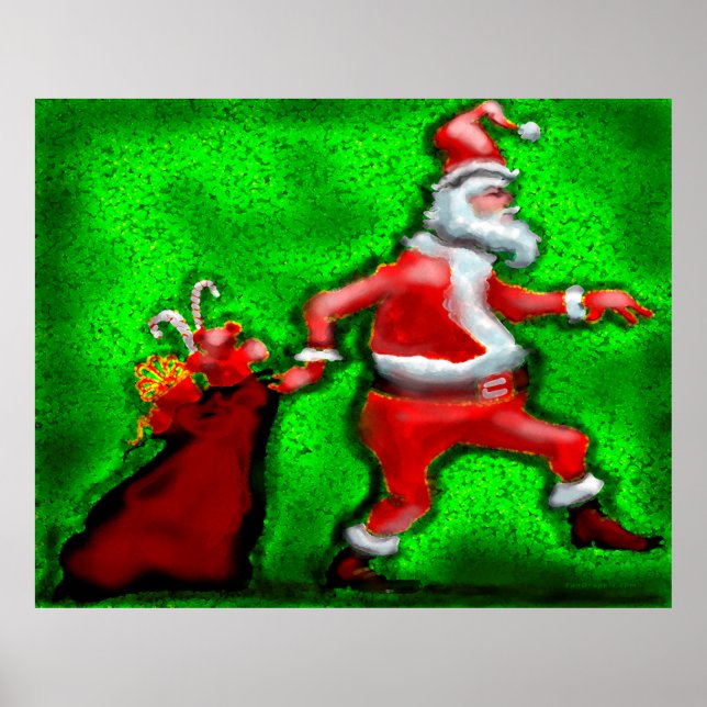 Santa Claus Poster (Vorne)