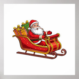Santa claus poster