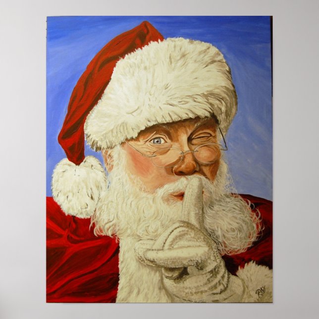 Santa Claus Poster (Vorne)
