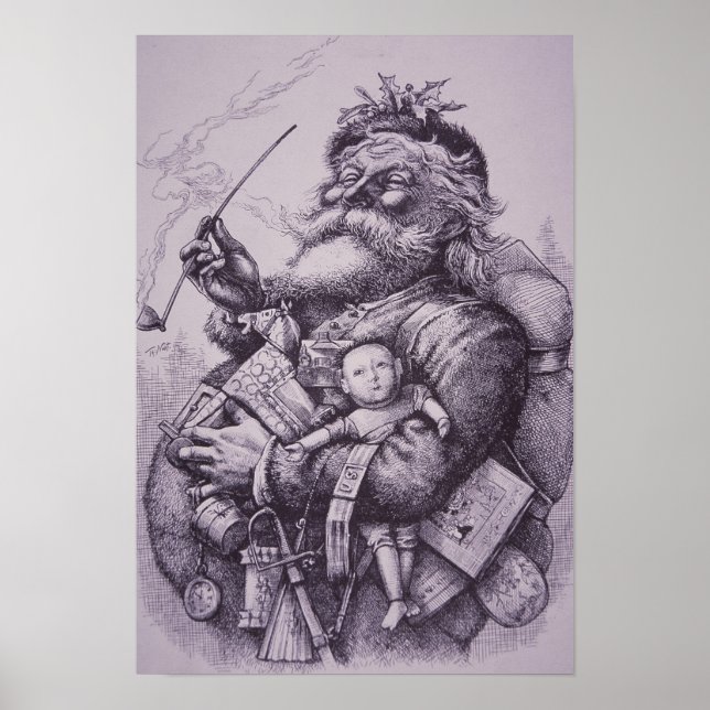 Santa Claus Poster (Vorne)
