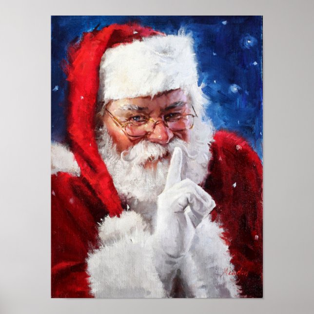 Santa-Claus Poster (Vorne)