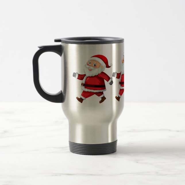 Santa Claus Reisebecher (Links)