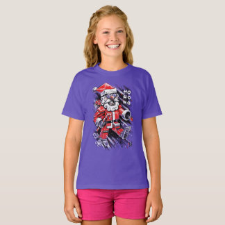 Santa Claus Roboter T-Shirt